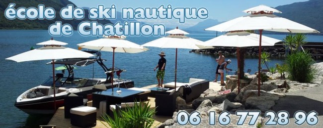 ecole ski nautique chatillon